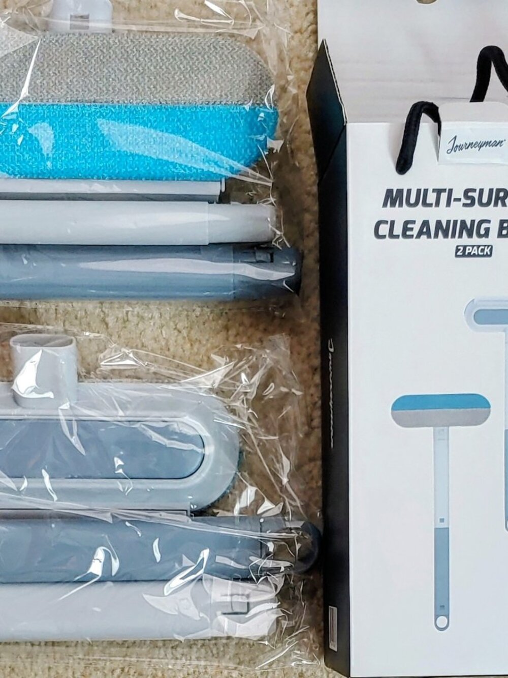 Journeyman Multi-Surface Cleaning Brush – 2-Pack Set